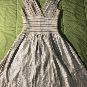 Elegant Metallic Dress